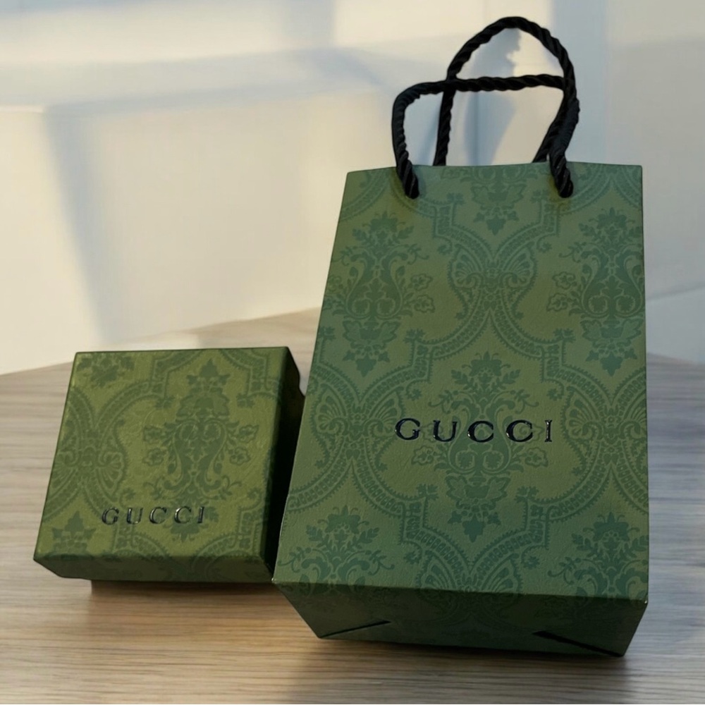 Gucci Gift Bag & Jewelry Box Combo